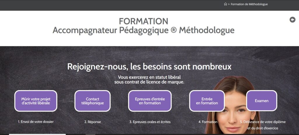 accompagnateur pedagogique - webandcrea.fr